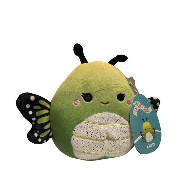 Squishmallows Kirsty the Green Butterfly 5” Plush Butterfly Ombre Squishmallows - Picture 2 of 7